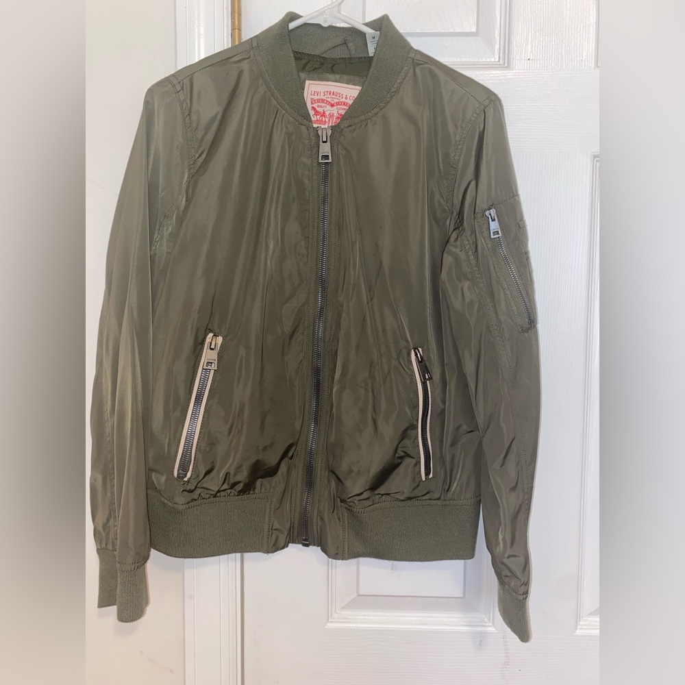 Levi’s Women's Melanie Newport Bomber Jacket - Army Green